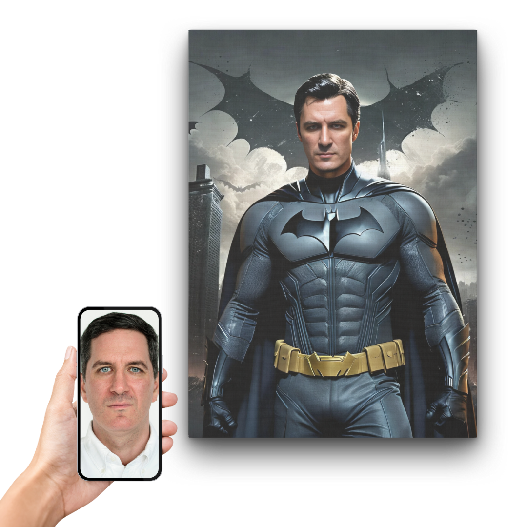 SuperHero Dad Portrait