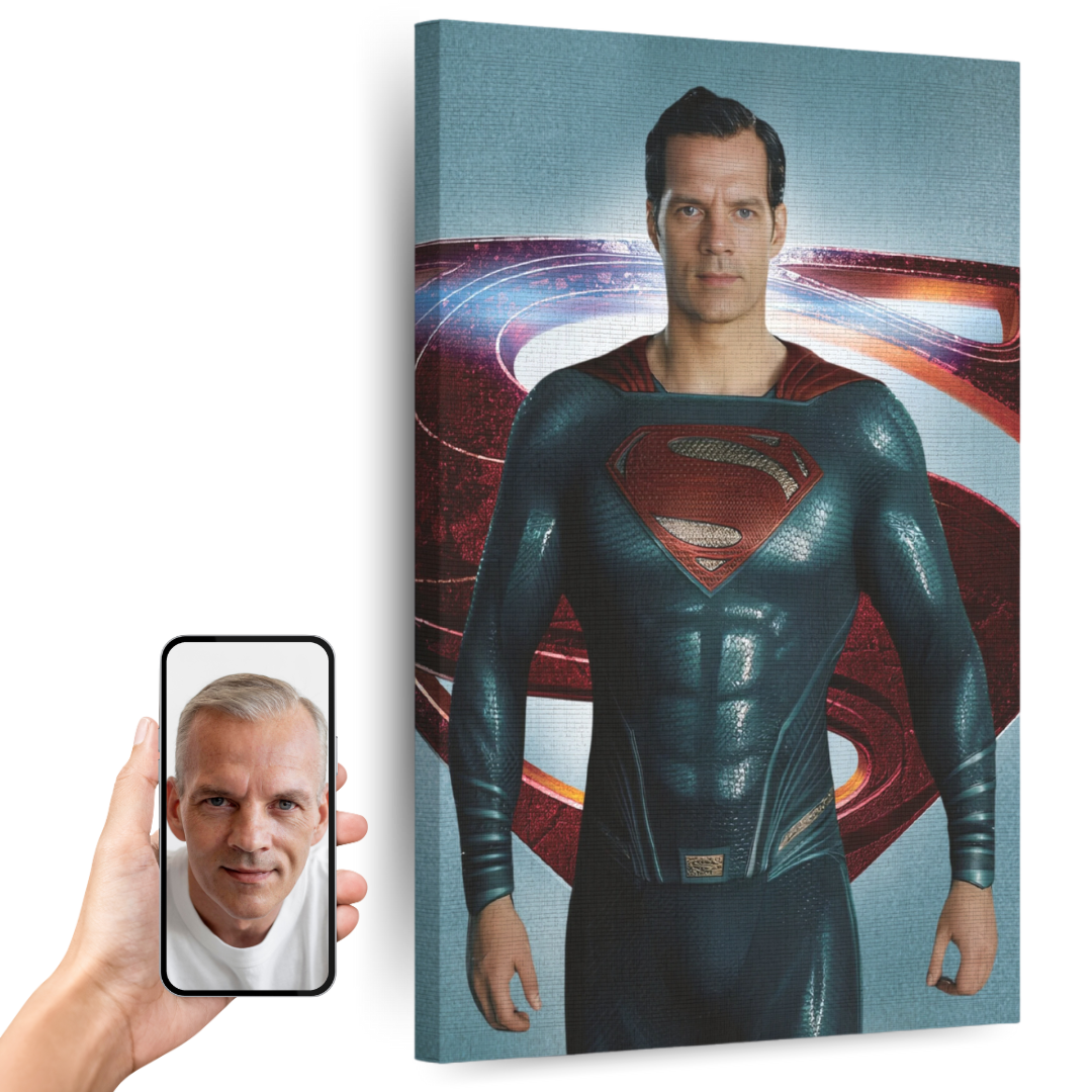 SuperHero Dad Portrait