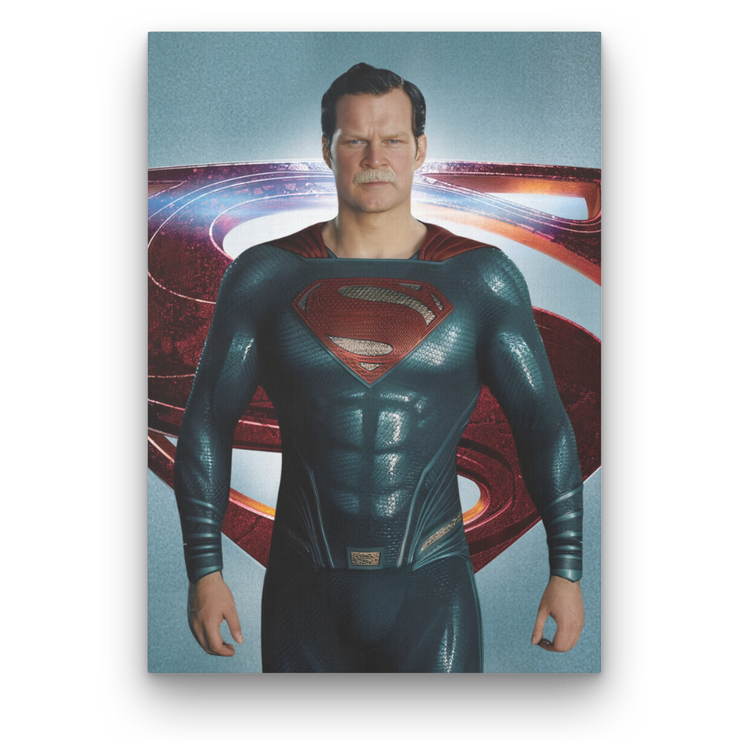 SuperHero Dad Portrait
