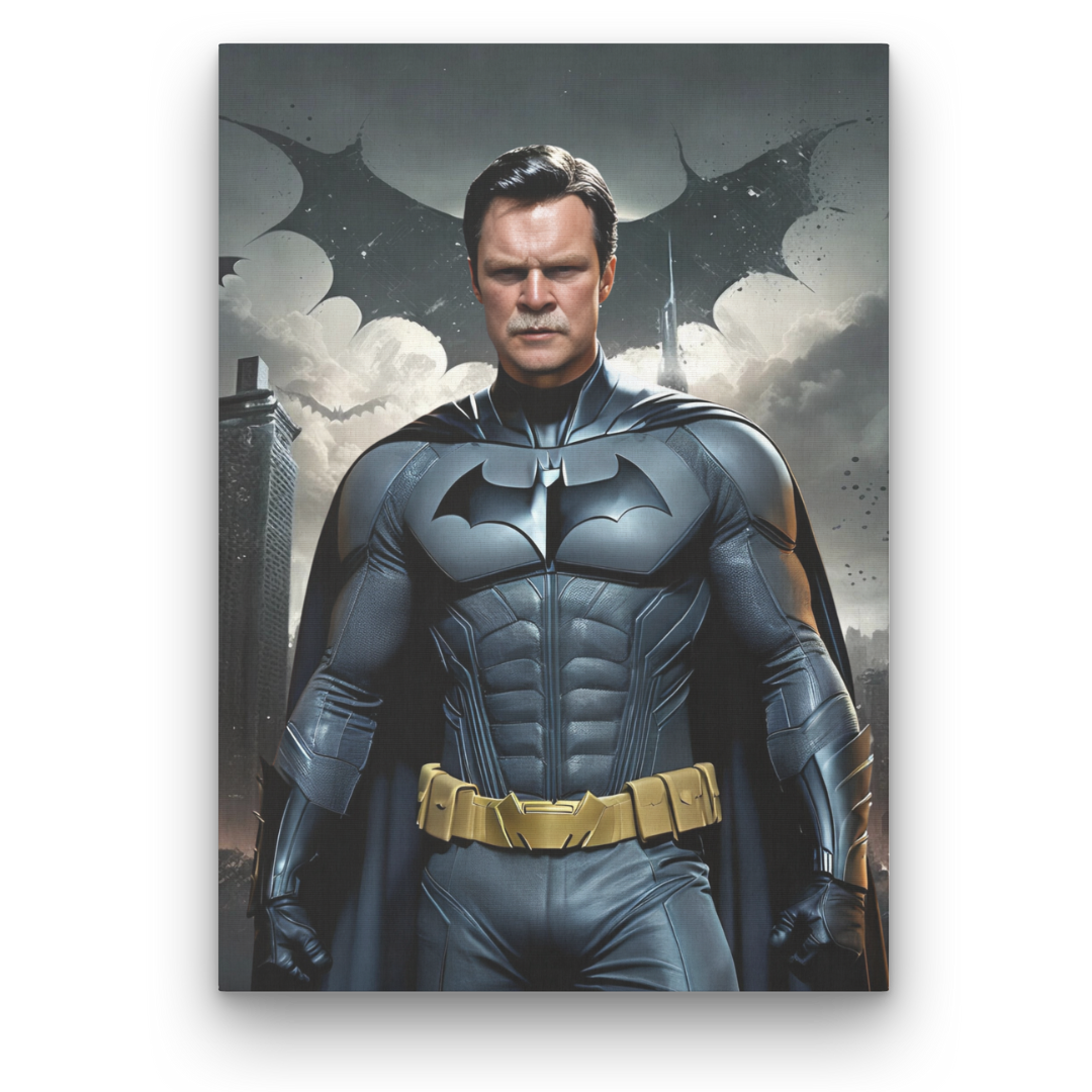 SuperHero Dad Portrait