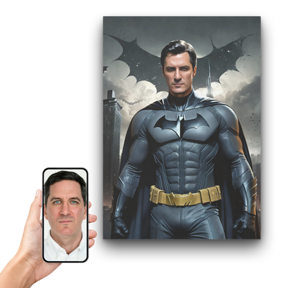 SuperHero Dad  Portrait