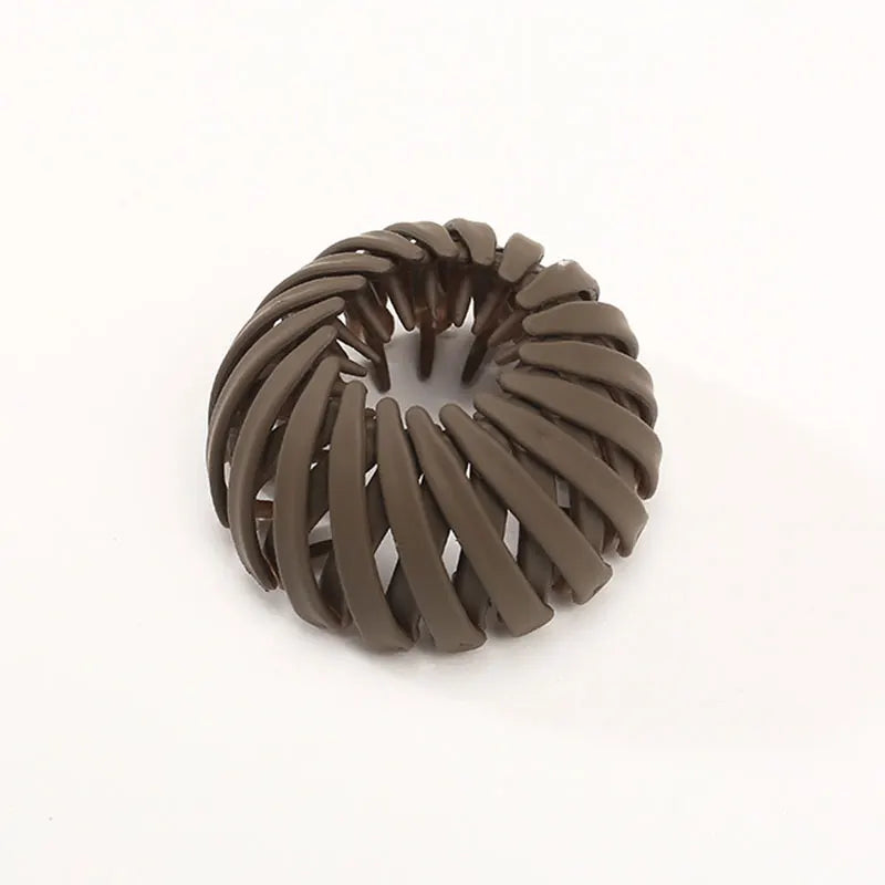 "Matte Korean-Style Hair Claw Clips for Women"
